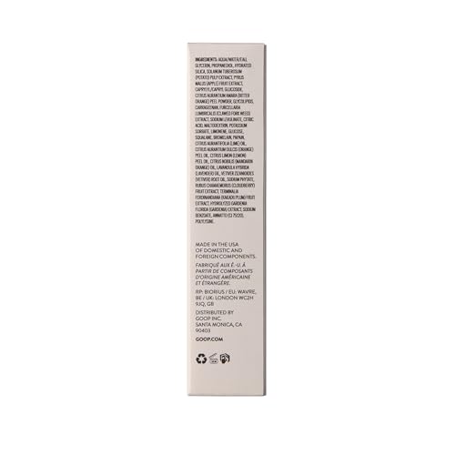 goop Beauty Exfoliating Jelly Cleanser | Face Wash to Clean & Smooth Skin | Squalane, Kakadu Plum, & Vitamin C | Moisturizes & Soothes Skin | Paraben & Silicone Free | 4 fl oz