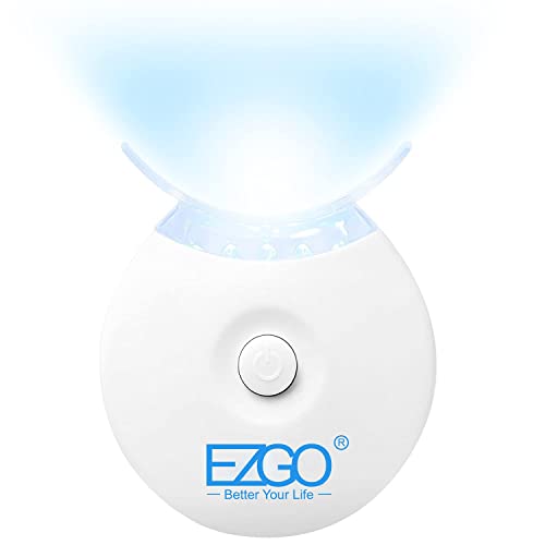 EZGO Teeth Whitening LED Accelerator Lights, 5 X LED Light Whiten Teeth Faster, Works with Tooth Whitening Gel, Whitening Trays or White Strips