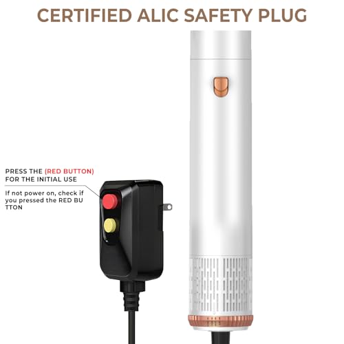 6 in 1 Hair Dryer Brush, Blow Dryer Brushies Ionic Hair Dryer, Oval Hot Air Brush, Hair Curler Straightener Magic Styler Autowrap Air Styler.