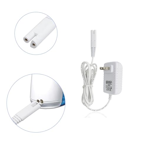 3V Charger Replacement for Waterpik Water Flosser WP360 WP462 WP450 Power Cord Wall Adapter, 5 FT Cable