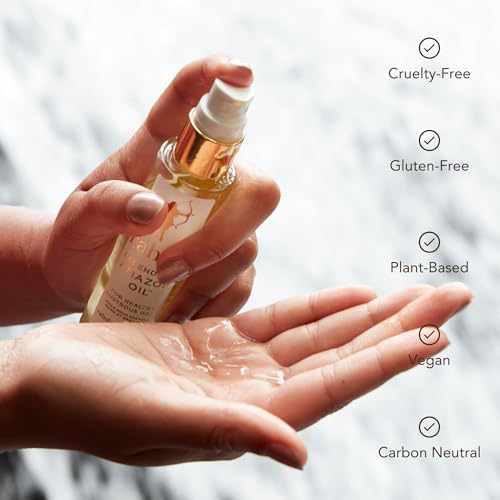 Rahua Legendary Amazon Hair Oil, Lightweight Vegan Botanical Elixir, Morete & Sacha Inchi Oils, Enhances Shine & Smoothness, Protects from Heat, Hair Care for All Textures, 1.6 Fl Oz