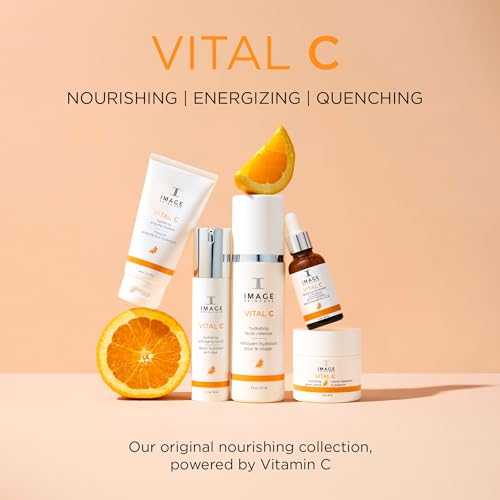 IMAGE Skincare, VITAL C Hydrating Facial Cleanser, Gentle Face Wash with Vitamin C, E and A, 6 fl oz