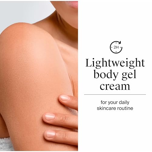 Neutrogena Hydro Boost Body Moisturizing Gel Cream with Hyaluronic Acid, Non-Greasy & Fast Absorbing, Lightweight Hydrating Body Lotion for Normal to Dry Skin, Fragrance-Free, 16 oz