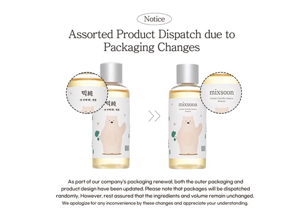 mixsoon Soondy Centella Asiatica Essence-Soothing, Calming and Hydrating for Face, Jeju Island Cica Extracts, Gentle Formula for Balanced, Healthy Skin 100ml / 3.38 fl.oz. Korean Glass Skin Care