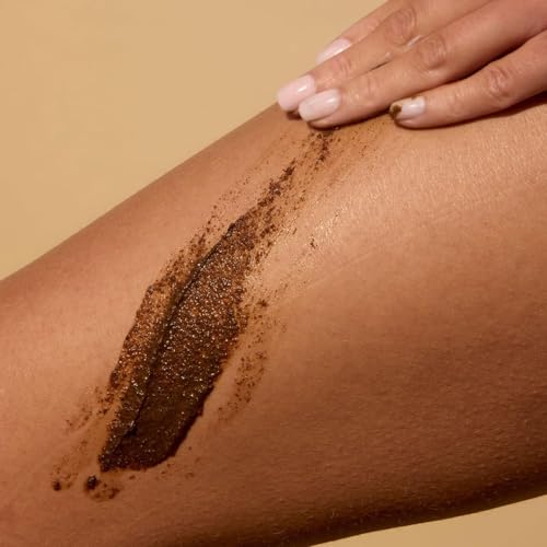 Acure Brightening Body Scrub - Exfoliating Body Scrub with Sea Salt, Scrubber for Men & Women to Smooth Sensitive Skin & Remove Dead Skin Cells, Exfoliator with Clay & Niacinamide Extract - 6 fl oz