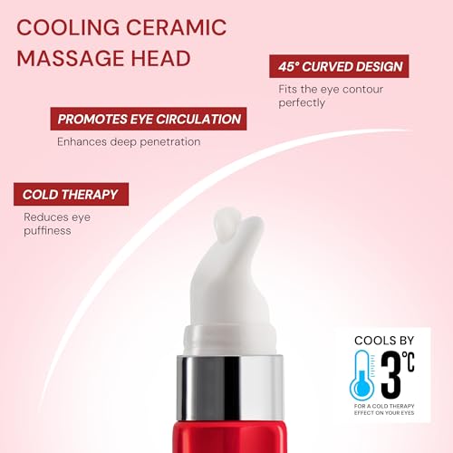 Retinol Eye Cream Anti Aging: Instant Eye Tightener & Wrinkle Repair Moisturizer - Under Eye Bags Treatment for Women - Peptide Eye Serum Reduce Dark Circles & Puffiness, 0.85 fl.oz