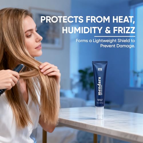 Split End Mender Hair Serum – Helps Seal the Appearance of Split Ends, Smooth & Nourish Dry, Damaged Ends, Lightweight Leave-In Anti-Frizz Treatment with Flaxseed Extract & Keratin, 70 mL