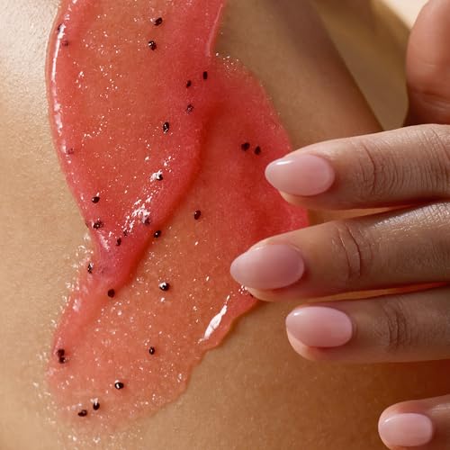 Tree Hut Watermelon Shea Sugar Scrub, Exfoliating, Hydrating & Moisturizing Body Scrub with Shea Butter & Nourishing Essential Oils, Smooth & Soften Skin, 18 oz