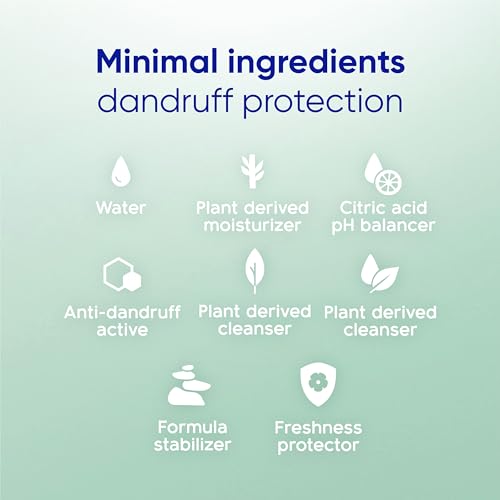 Head & Shoulders Anti-Dandruff Shampoo, BARE Sensitive Scalp Care Twin Pack, with 1% Pyrithione Zinc, Fragrance-Free, Free of Sulfates, Silicones, Gentle, 13.5 fl oz Each