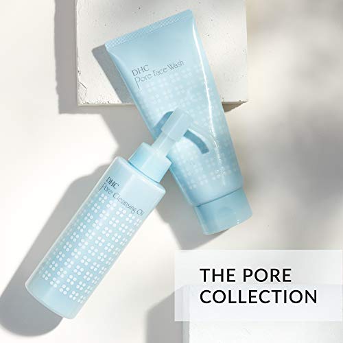 DHC Pore Face Wash, Foaming, Pore-Minimizing, Exfoliating Cream Cleanser, For Acne and Oily Prone Skin, Fragrance and Colorant Free, 4.2 oz. Net wt.