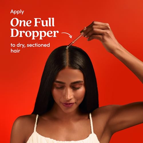 Fable and Mane Hair Oil - HoliRoots Strengthening Serum for Damaged, Frizzy Hair with Ashwagandha, Castor Oil & Scalp Treatment - 1.8FL oz | for Damaged, Frizzy Hair, with Ashwagandha, Scalp Treatment