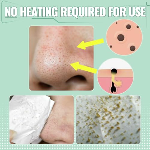 2.0 Nose Pore Strips, Blackhead Remover Mask with Salicylic Acid for Face, Upgraded Deep Cleansing Pore Peel Off Mask with 100 PCS Nose Black Heads Remover Strips (1.7 Ounce)