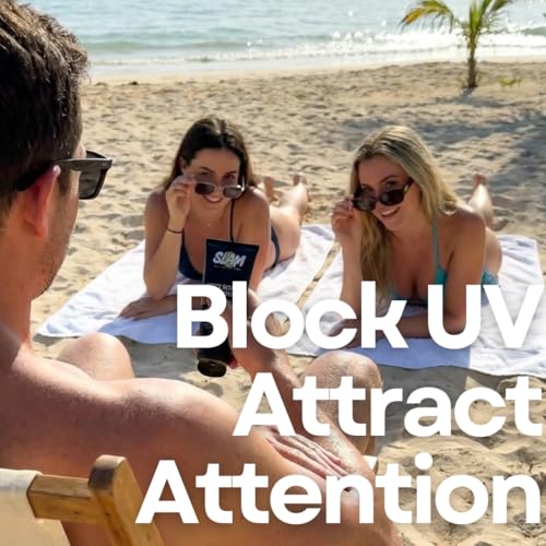 SLAM Men's Sunscreen Lotion SPF 50 & Moisturizer – Face & Body Sunblock, Anti-Aging, Water-Resistant, Hawaii Act 104 Safe, Skincare for Men, Scented & Unscented – 3 fl oz. each- Trio pack.