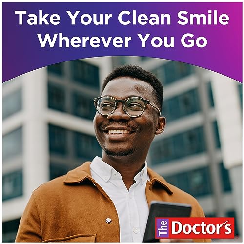 The Doctor's BrushPicks, Interdental Brushes & Dental Picks, Gently Remove Food Debris from Braces & Dental Work, 275 Count, Pack of 4