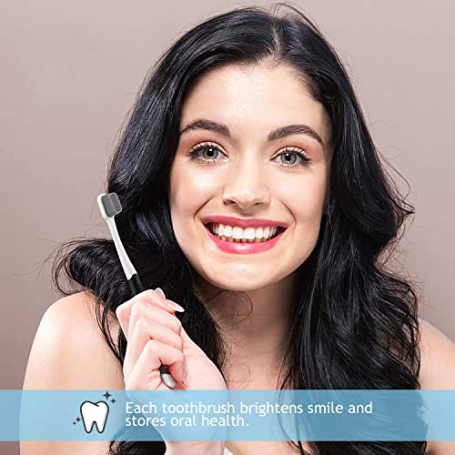 Ultra Soft Toothbrush for Sensitive Gums, 20k Nano Floss Bristles Toothbrushes