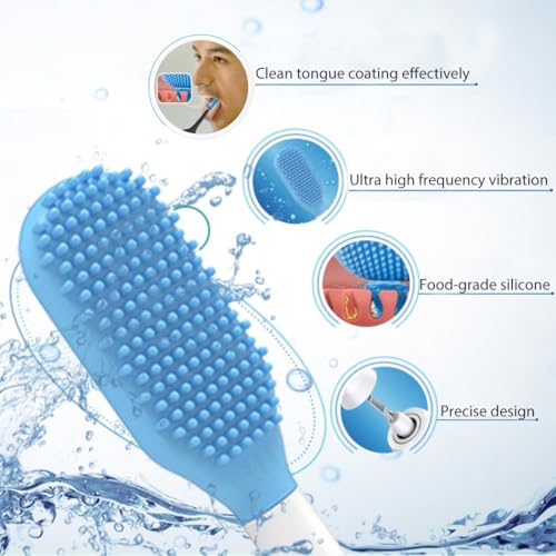 360 Ultrasonic Toothbrush, Automatic Toothbrushes Auto Sonic Tooth Brush, Teeth whitening Brush with Timer & Wireless Charging 360° Ultrasonic Electric Toothbrush for Adult