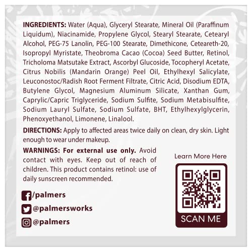 Palmer's Cocoa Butter Formula Eventone Fade Cream, Anti-Dark Spot Fade Cream with Vitamin E and Niacinamide, Helps Reduce Dark Spots & Age Spots, 2.7 Ounce
