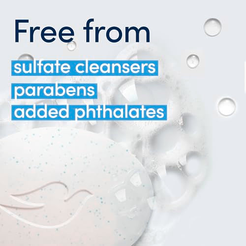 Dove Beauty Bar Gentle Exfoliating With Mild Cleanser 6 Bars More Moisturizing Than Bar Soap For Softer And Smoother Skin 3.75 oz