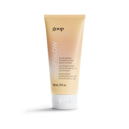 goop Beauty Microderm Body Polish | Exfoliating Scrub & Foaming Cleanser for Glowing Skin | Salts & Kakadu Plum Seed Oil for Hydration | Inspired by Microdermabrasion | 6 fl oz