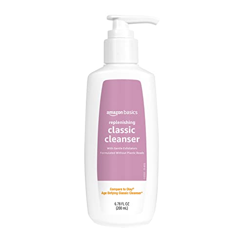 Amazon Basics Replenishing Cleanser Exfoliating Face Wash, 6.78 fl oz (Pack of 1)