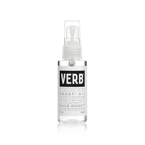 VERB Ghost Oil - Weightless Hair Oil for Fine to Medium Hair - Smooths Frizz, Adds Shine - No Parabens, Gluten or Harmful Sulfates