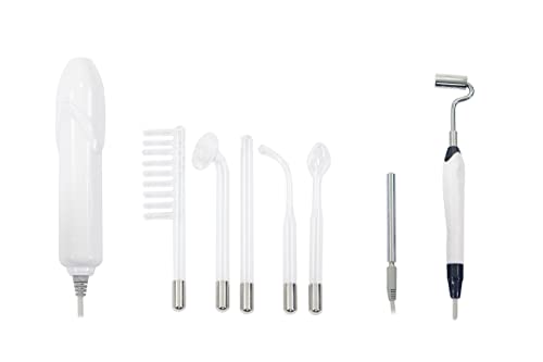 Facial Ozone Steamer 4 in 1 with Magnifying LED Light, High Frequency and Galvanic Aroma Therapy by SKINACT