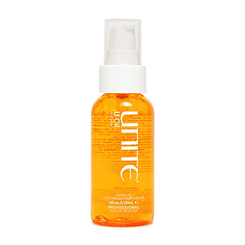 UNITE Hair - U Oil - Multi-Tasking Argan Oil for Hydration, Shine, and Frizz Control - Ideal for All Hair Types and Textures, 4 Fl Oz