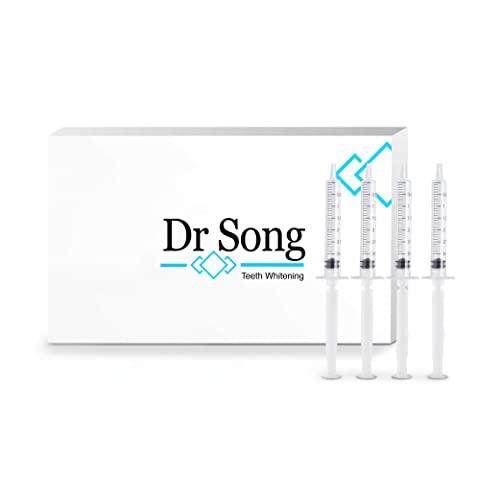 Dr Song Teeth Whitening Gel Refill 4X Syringes 35% Carbamide Peroxide