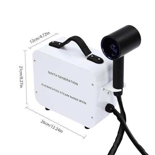 Nano Hair Steamer,Multifunctional Nano Atomizer Spa Salon Device,Professional Hair Color Processor,Warming Effect Hair Salon Spray Humidifier Tool,Nano Hair Steamer Sprayer for Hair Care,Hair Repair