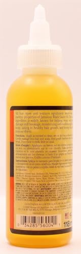 Originals by Africa's Best Therapy Jamaican Black Castor Oil Stimulating Growth Oil, Naturally Repairs and Prevents Hair Damage & Breakage, Moisturizes Scalp, 4oz Bottle