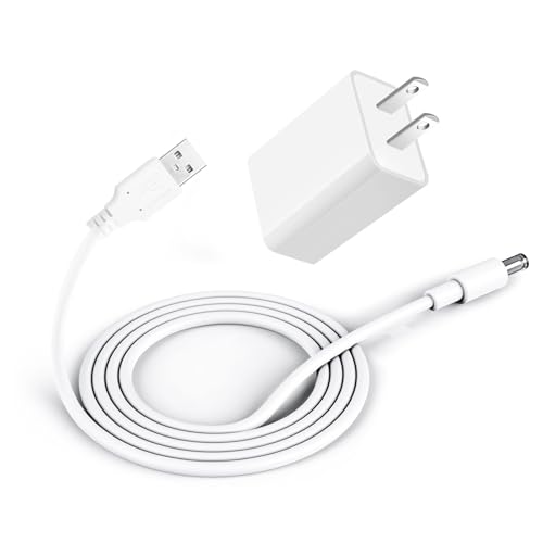 Mrgru 5 V Replacement Charger and Cable for Bitvae Electric Toothrush Compatible with D2/R1/R2/S2, C2/C5/C6 Water Dental Flosser USB Charging Cord Power Supply