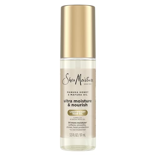 Shea Moisture Ultra Nourishing Manuka Honey & Mafura Oil Manuka Honey & Mafura Oil Instantly Hydrates And Smooths Hair 3.3 Fl Oz