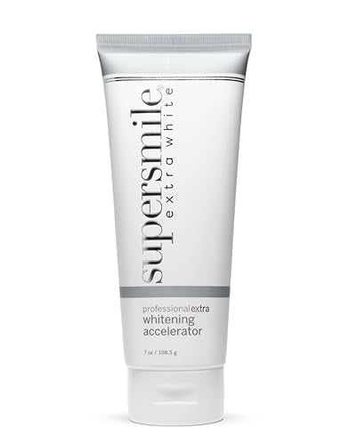 Supersmile Extra White Professional Whitening Accelerator - Enamel-Safe Teeth Whitening Gel - Effectively Lifts Deep-Set Stains Without Sensitivity - 7 oz