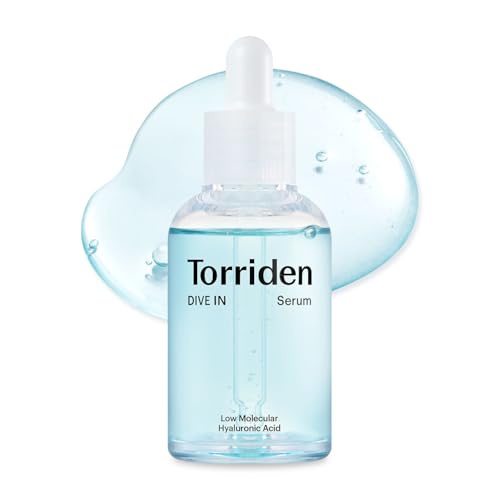 Torriden DIVE IN Hyaluronic Acid Serum for Deep Hydration | Korean K-Beauty Glass Skin Plump Glow | Lightweight Fast-Absorbing Face Serum 50ml (1.69 fl.oz.)