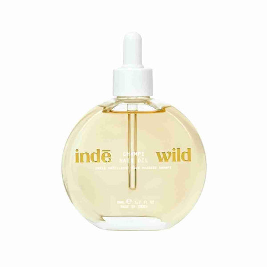 Inde Wild Champi Hair Oil, 50ml, Ayurvedic Treatment with Amla, Brahmi, Bhringraj, Almond Oil for Hair Growth and Nourishment