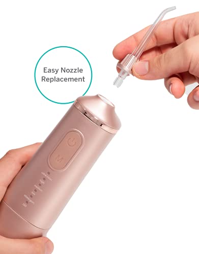 Supersmile Professional Zina Water Flosser, Rechargeable Cordless Teeth and Gum Flosser