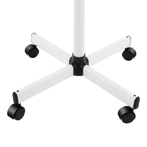 Facial Steamer - Ozone Steamer with 360° Rotatable,on Wheels, Adjustable Height and Angle,Face Steamer for Deep Cleansing and Hydration, Estheticians Steamer for Beauty, Spa and Home Use