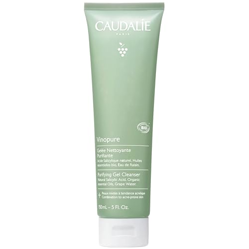Caudalie Vinopure Salicylic Acid Cleanser, Pore Purifying Gel Cleanser - 150 mL