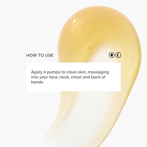 CLEARSTEM BOUNCEBACK Radiant Facial Serum - Peptide Serum for Hydration & Smooth-Looking Skin with Tri-Peptides and Mango Fruit Extracts - Lightweight Formula for Softer and Balanced-Looking Skin