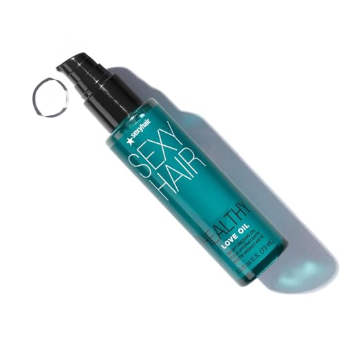 SexyHair Healthy Love Oil Moisturizing Oil | Improves Smoothness and Controls Frizz | Thermal Protection and Adds Shine | All Hair Types