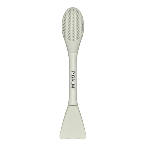 P.CALM Dual Pore Cleansing Brush for Blackheads Removal & Face Scrubber, Gentle Exfoliation. Deep Pore Cleaning Massager