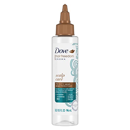 Dove Amplified Textures Leave-on Treatment: Hydrating Scalp Tonic and Moisturizing Hair Treatment for Dry Scalp, 3.2 oz
