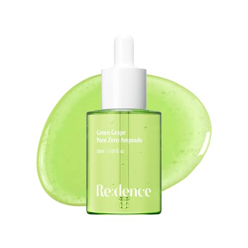 [Redence] 50% Green Grape Water Pore Zero Ampoule 1.01fl.oz/30ml Instant Pore Minimizer & Oil Control For Enlarged Pores & Uneven Texture