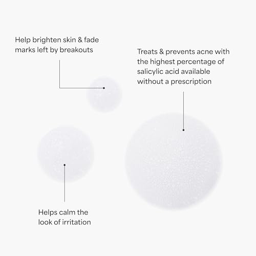 TULA Skin Care Keep It Clear - Acne Foam Cleanser, Contains Salicylic & Azelaic Acid & Probiotics, Clears & Soothes Acne, Brightens Past Blemish Marks, 6.3 fl oz.