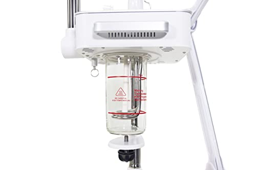 Facial Ozone Steamer 4 in 1 with Magnifying LED Light, High Frequency and Galvanic Aroma Therapy by SKINACT