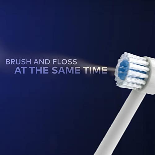 TB100E Replacement Toothbrush Tips 4-Pack Compatible with Waterpik Dental Water Jet Generic Toothbrush Heads for Waterpik Flossers and Brush Flosser Head
