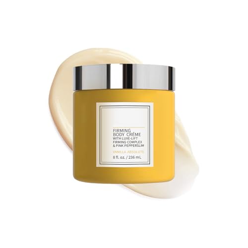 New Champagne Moisturizing Firming Body Creme for Hydrating, Skin Moisturizer Tightens, Hydrates Dry Skin on Arms, Legs, Belly & Neck - Day and Night - 1 Pack (Vanilla, 8 Fl Oz/236 ML)