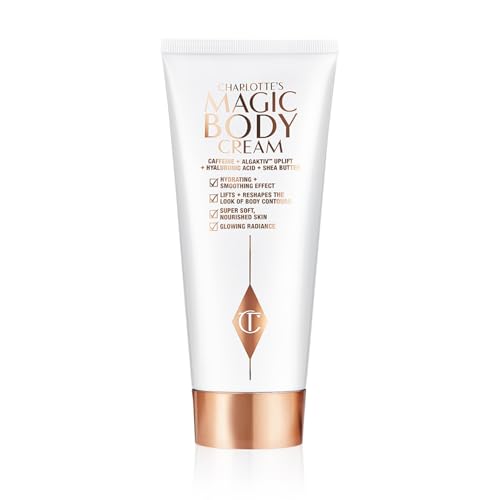 Charlotte Tilbury Magic Body Cream - Skin Tightening Cream for Body Enriched with Caffeine, Hyaluronic Acid & Shea Butter - Nourishes, Smooths & Hydrates Skin