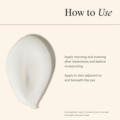 SkinMedica TNS Eye Repair Cream - Helps reduce the appearance of fine lines, wrinkles, and dark circles with a powerful blend of peptides, vitamins, and antioxidants, NEW PACKAGING, 0.5 Oz