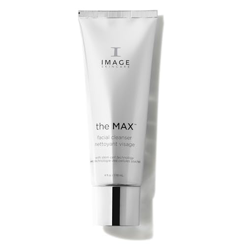 IMAGE Skincare, the MAX Facial Cleanser, Silky Face Wash with Peptides for Youthful Looking Skin, 4 fl oz